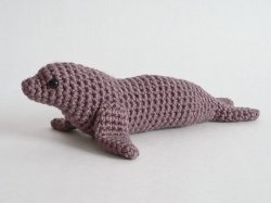 (image for) AquaAmi Sea Lion amigurumi crochet pattern