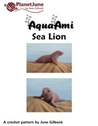 AquaAmi Sea Lion amigurumi crochet pattern