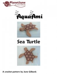 (image for) AquaAmi Sea Turtle amigurumi crochet pattern