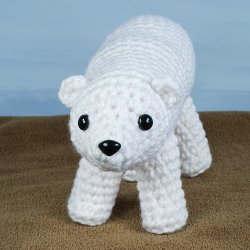 (image for) AquaAmi Polar Bear amigurumi crochet pattern