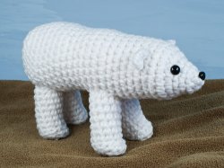 (image for) AquaAmi Polar Bear amigurumi crochet pattern