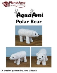 AquaAmi Polar Bear amigurumi crochet pattern