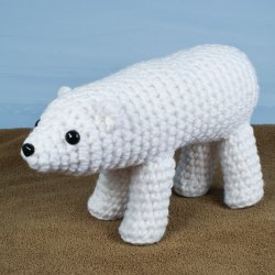 AquaAmi Polar Bear amigurumi crochet pattern