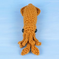 (image for) Baby Cephalopods 1: Octopus & Squid amigurumi crochet patterns