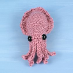 Baby Cephalopods 2: Cuttlefish & Nautilus crochet patterns