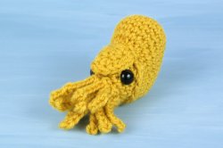 Baby Cephalopods 2: Cuttlefish & Nautilus crochet patterns