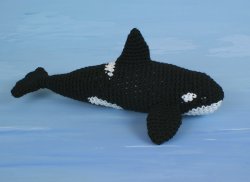 (image for) Orca - Killer Whale - amigurumi crochet pattern