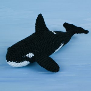 (image for) Orca - Killer Whale - amigurumi crochet pattern
