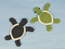 (image for) Baby Sea Turtle Applique crochet pattern