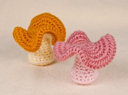 (image for) Coral Reef Collection 1: FOUR realistic crochet patterns