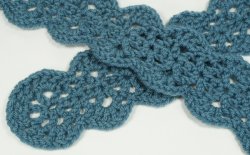 Scalloped Scarf DONATIONWARE crochet pattern