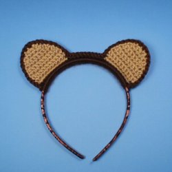 Animal Ears crochet pattern (for hairbands and hats)
