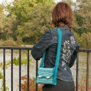 Tunisian Stripe Purse crochet pattern