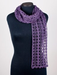 (image for) Gossamer Lace Wrap crochet pattern