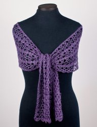 Gossamer Lace Wrap crochet pattern