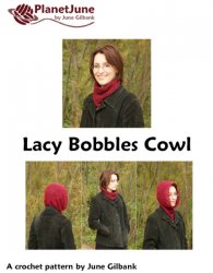 Lacy Bobbles Cowl crochet pattern