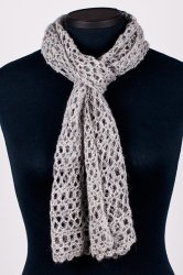 Banded Lace Wrap crochet pattern