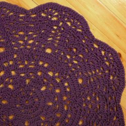 (image for) Chunky Elegance Rug Trio crochet pattern