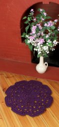 (image for) Chunky Elegance Rug Trio crochet pattern