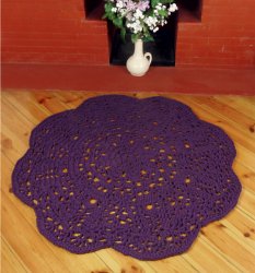 Chunky Elegance Rug Trio crochet pattern