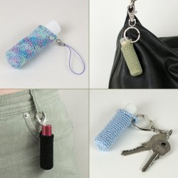 Lip Balm Holder DONATIONWARE crochet pattern