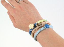 Crochet Braid Bracelet DONATIONWARE crochet pattern