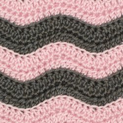 Ribbed Ripple/Turtle Beach blanket DONATIONWARE crochet pattern