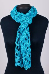 Diamond Lace Wrap crochet pattern