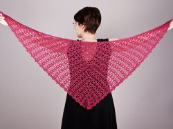 Sweetheart Lace Shawl crochet pattern