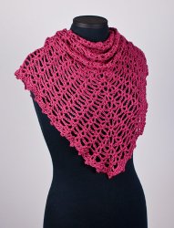 Sweetheart Lace Shawl crochet pattern