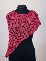 Sweetheart Lace Shawl crochet pattern