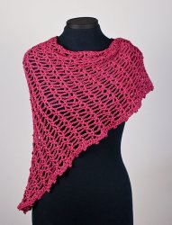 (image for) Sweetheart Lace Shawl crochet pattern