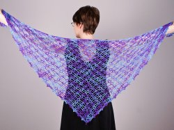 (image for) Sweetheart Lace Shawl crochet pattern