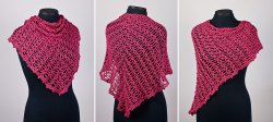 Sweetheart Lace Shawl crochet pattern