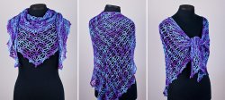 Sweetheart Lace Shawl crochet pattern