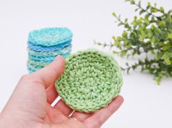 (image for) Eco-Friendly Cosmetic Rounds DONATIONWARE crochet pattern