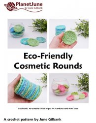 (image for) Eco-Friendly Cosmetic Rounds DONATIONWARE crochet pattern