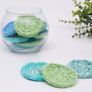 (image for) Eco-Friendly Cosmetic Rounds DONATIONWARE crochet pattern