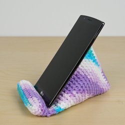 Crochet Phone Stand DONATIONWARE crochet pattern