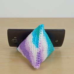 Crochet Phone Stand DONATIONWARE crochet pattern