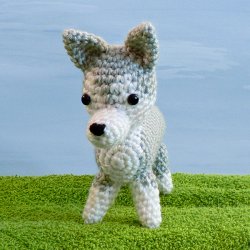 (image for) AmiDogs Husky amigurumi crochet pattern