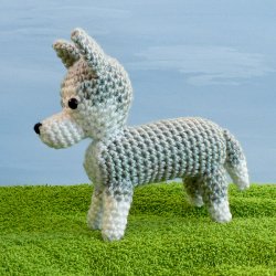 (image for) AmiDogs Husky amigurumi crochet pattern