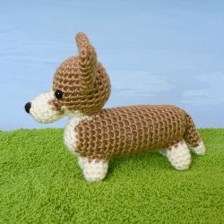 (image for) AmiDogs Corgi amigurumi crochet pattern