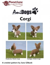 (image for) AmiDogs Corgi amigurumi crochet pattern