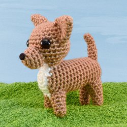 (image for) AmiDogs Chihuahua amigurumi crochet pattern