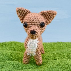 (image for) AmiDogs Chihuahua amigurumi crochet pattern