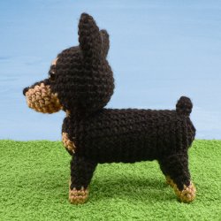 (image for) AmiDogs Miniature Pinscher amigurumi crochet pattern