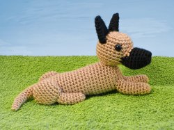 (image for) AmiDogs Great Dane amigurumi crochet pattern