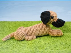 (image for) AmiDogs Great Dane amigurumi crochet pattern