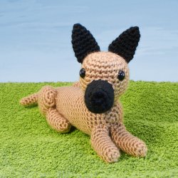 (image for) AmiDogs Great Dane amigurumi crochet pattern